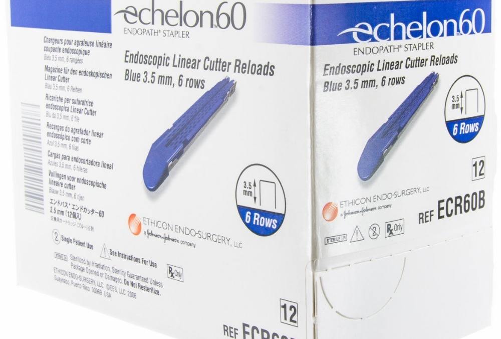 Кассета одноразовая для аппарата Ethicon Echelon ECR60B купить в Москве – интернет-магазин Medichome.ru