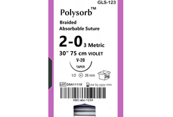 Шовный материал (Polysorb) Covidien GLS-123