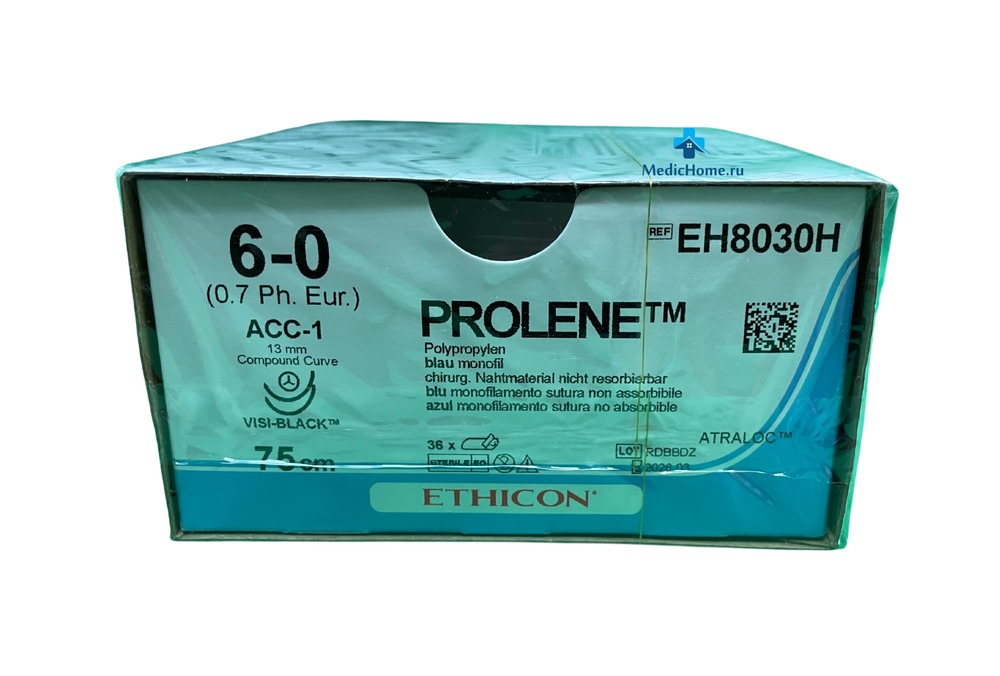 Шовный материал Ethicon Prolene EH8030H