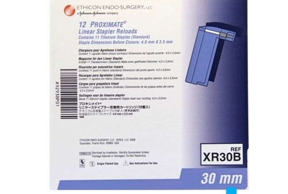 Сменная кассета со скобами к аппаратам Ethicon TX XR30B купить в Москве – интернет-магазин Medichome.ru