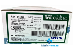 Клипсы лигирующие Weck Hem-o-lok (МL) WK544230 купить в Москве – интернет-магазин Medichome.ru