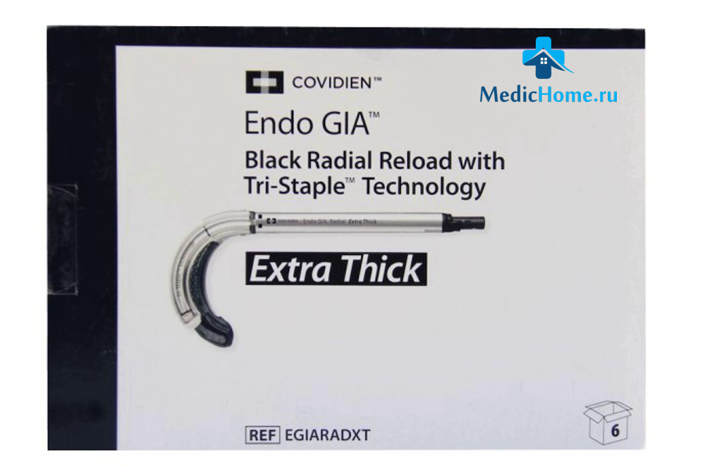 Радиальная кассета к аппаратам Endo Gia (Tri Staple) Covidien EGIARADXT купить в Москве – интернет-магазин Medichome.ru