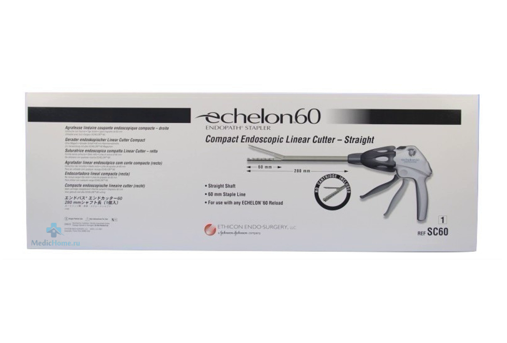 Сшивающий аппарат Ethicon Echelon COMPACT SC60 купить в Москве – интернет-магазин Medichome.ru