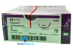 Шовный материал Covidien (Polysorb) CL-925 купить в Москве – интернет-магазин Medichome.ru